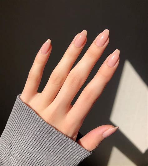 gelnägel nude|45 Chic Nude Nail Designs That Are Always in Style